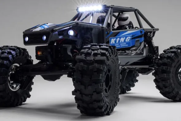 UTB18 CAPRA 4X4 BRUSHED - RTR CRAWLER 1:18 - BLU