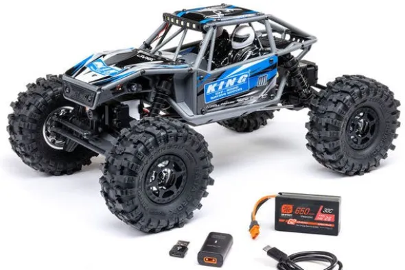 UTB18 CAPRA 4X4 BRUSHED - RTR CRAWLER 1:18 - BLU