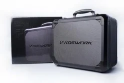 VALIGIA ALLUMINIO MINI BLACK PER TRASPORTO MINI-Z - 300 X 240 X 190 MM