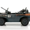 VW SCHWIMMWAGEN T166 - VEICOLO MILITARE 1:16 - NERO