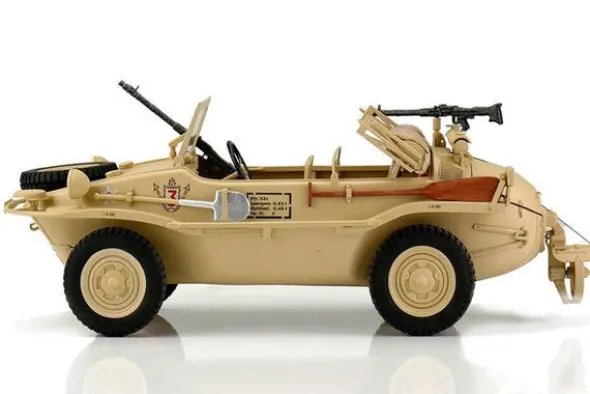 VW SCHWIMMWAGEN T166 - VEICOLO MILITARE 1:16 - SABBIA
