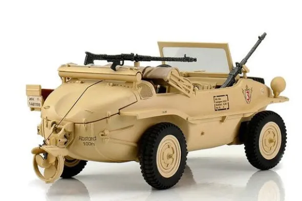VW SCHWIMMWAGEN T166 - VEICOLO MILITARE 1:16 - SABBIA