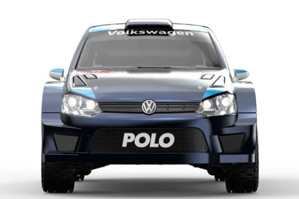 WOLKSWAGEN POLO R WRC 4WD - RTR RALLY - 1:10