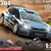 WOLKSWAGEN POLO R WRC 4WD - RTR RALLY - 1:7