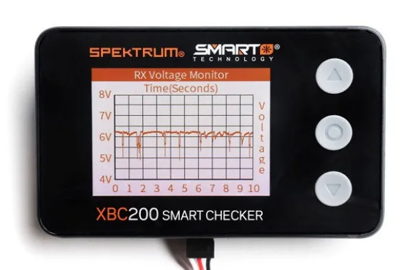 XBC200 CHECKER PER BATTERIE LIPO E SERVOCOMANDI