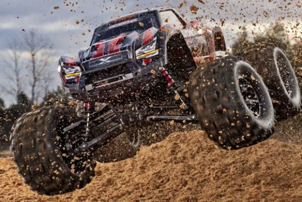 XMAXX VXL-8S "BELTED" TSM TQI - RTR MONSTER TRUCK 1:6 - ROSSO